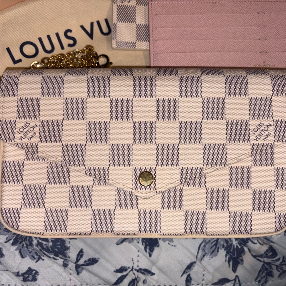 Louis Vuitton Pochette Felicia Damier Azur